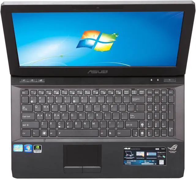 Alt view image 6 of 8 - ASUS Laptop G53 Series Intel Core i7-2630QM 8GB Memory 500GB HDD NVIDIA GeForce GTX 560M 15.6" Windows 7 Home Premium 64-bit G53SX-XN1