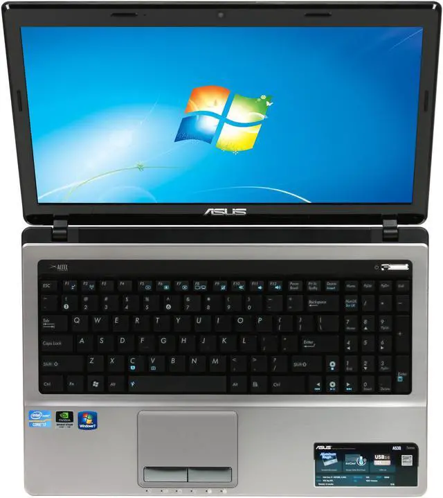 Alt view image 6 of 8 - ASUS Laptop Intel Core i7-2670QM 6GB Memory 500GB HDD NVIDIA GeForce GT 540M 15.6" Windows 7 Home Premium 64-Bit A53SV-NH71