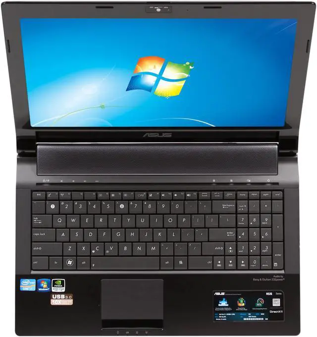 Alt view image 6 of 8 - ASUS Laptop Intel Core i7-2670QM 6GB Memory 500GB HDD NVIDIA GeForce GT 540M 15.6" Windows 7 Home Premium 64-Bit N53SV-EH71