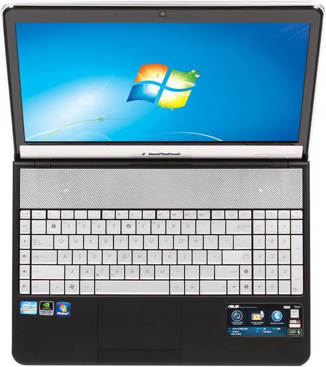 Alt view image 6 of 10 - ASUS Laptop Intel Core i7-2670QM 8GB Memory 750GB HDD NVIDIA GeForce GT 555M 15.6" Windows 7 Home Premium 64-Bit N55SF-EH71