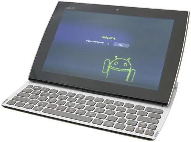 Alt view image 2 of 8 - ASUS Eee Pad Slider SL101-A1-WT 1GB Memory 10.1" 1280 x 800 Tablet PC - White Android 3.2 (Honeycomb)