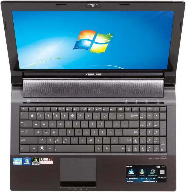 Alt view image 6 of 8 - ASUS Laptop Intel Core i5-2430M 6GB Memory 640GB HDD NVIDIA GeForce GT 540M 15.6" Windows 7 Home Premium 64-Bit N53SV-DH51