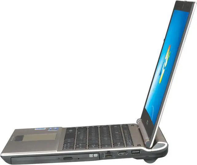 Alt view image 2 of 8 - ASUS U46 Series U46E-BAL5 Refurbished Notebook Intel Core i5 2410M(2.30GHz) 14" 8GB Memory DDR3 750GB HDD 5400rpm DVD±R/RW Aluminum Platinum Spin Etch Finish
