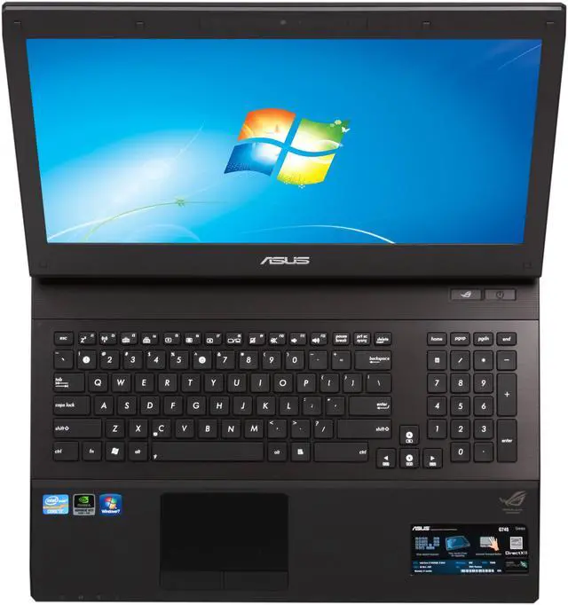 Alt view image 6 of 8 - ASUS Laptop G74 Series Intel Core i7-2630QM 8GB Memory 750GB HDD NVIDIA GeForce GTX 560M 17.3" Windows 7 Home Premium 64-Bit G74SX-XC1