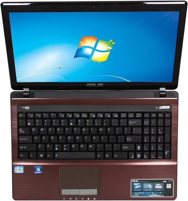 Alt view image 6 of 8 - ASUS Laptop A53 Series Intel Core i5-2450M 6GB Memory 750GB HDD Intel HD Graphics 15.6" Windows 7 Home Premium 64-Bit A53E-NS51
