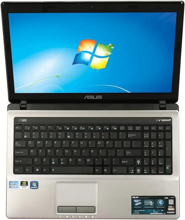 Alt view image 6 of 8 - ASUS Laptop Intel Core i7-2670QM 6GB Memory 500GB HDD NVIDIA GeForce GT 610M 15.6" Windows 7 Home Premium 64-Bit A53SD-NS71
