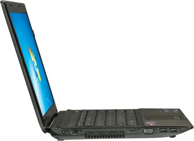 Alt view image 4 of 8 - ASUS Laptop AMD C-50 3GB Memory 320GB HDD AMD Radeon HD 6250 15.6" Windows 7 Home Premium 64-Bit A53U-ES01