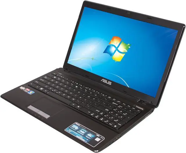 Main image of ASUS Laptop AMD E-450 4GB Memory 750GB HDD AMD Radeon HD 6320 15.6" Windows 7 Home Premium 64-Bit A53U-ES22