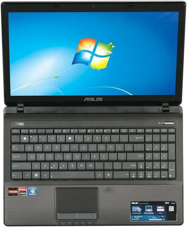 Alt view image 6 of 8 - ASUS Laptop AMD A6-3420M 4GB Memory 500GB HDD AMD Radeon HD 6520G 15.6" Windows 7 Home Premium 64-Bit A53Z-ES61