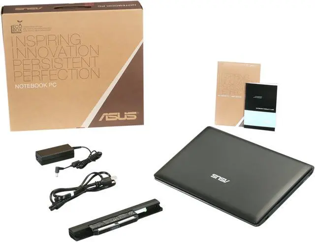 Alt view image 8 of 8 - ASUS Laptop Intel Pentium B960 4GB Memory 320GB HDD Intel HD Graphics 15.6" Windows 7 Home Premium 64-Bit X54C-ES91