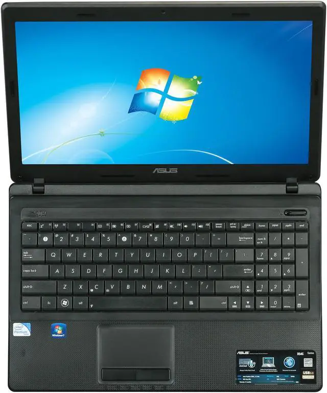 Alt view image 6 of 8 - ASUS Laptop Intel Pentium B960 6GB Memory 320GB HDD Intel HD Graphics 15.6" Windows 7 Home Premium 64-Bit X54C-NS92