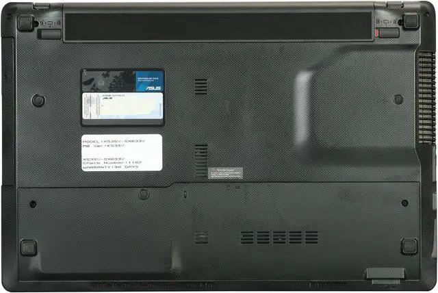 Alt view image 7 of 8 - ASUS Laptop K53 Series Intel Core i7-2670QM 8GB Memory 640GB HDD NVIDIA GeForce GT 540M 15.6" Windows 7 Home Premium 64-bit X53SV-MH71