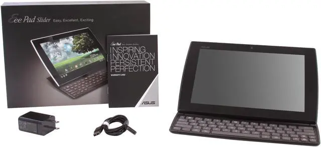 Alt view image 8 of 8 - ASUS Eee Pad Slider SL101-A1-GR 1GB DDR2 Memory 10.1" 1280 x 800 Tablet PC - Gray Android 3.2 (Honeycomb)