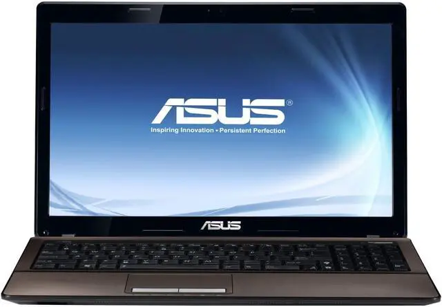 Main image of Asus K53E-DH52 15.6' LED Notebook - Intel Core i5 i5-2430M 2.40 GHz - Mocha