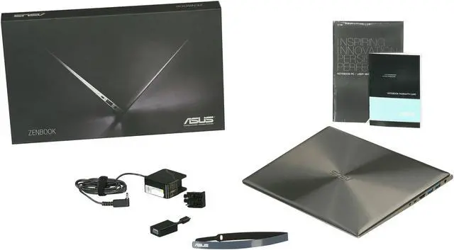 Alt view image 8 of 8 - ASUS ZenBook Intel Core i3-2367M 4GB Memory 24 GB SSD 320GB HDD Intel HD Graphics 3000 13.3" 1366 x 768 Ultrabook Windows 7 Home Premium 64-Bit UX32A-DB31