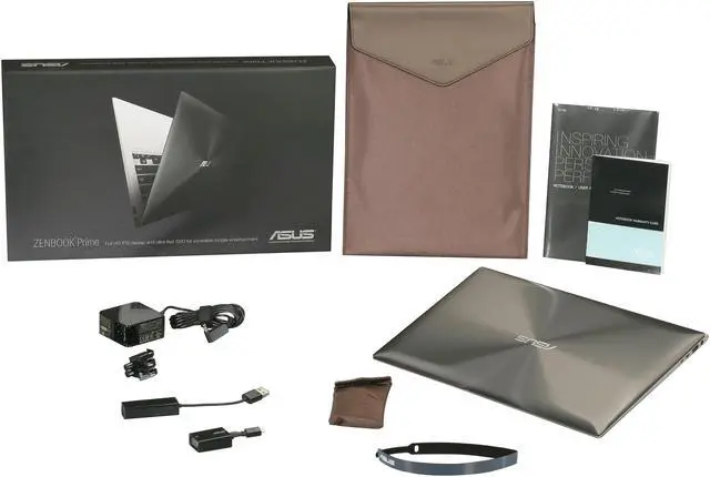 Alt view image 8 of 8 - ASUS ZenBook Prime Intel Core i7-3517U 4GB Memory 256 GB SSD Intel HD Graphics 13.3" 1920 x 1080 Ultrabook Windows 7 Home Premium 64-Bit UX31A-DB71