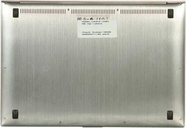 Alt view image 7 of 8 - Asus Zenbook UX31 13.3" Ultrabook with Intel Corei5-2467M 1.60Ghz, 4GB DDR3 Memory, 128GB SSD, Bluetooth 4.0, Bang & Olufsen Premium Sound, Mini HDMI Out, Windows 7 Home Premium 64 Bit