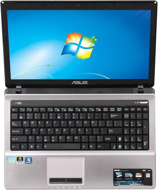 Alt view image 6 of 8 - ASUS Laptop Intel Core i7-2670QM 4GB Memory 640GB HDD NVIDIA GeForce GT 540M 15.6" Windows 7 Home Premium 64-Bit A53SV-TH71