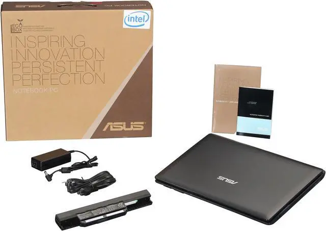 Alt view image 8 of 8 - ASUS Laptop A54 Series Intel Pentium B970 6GB Memory 320GB HDD Intel HD Graphics 15.6" Windows 7 Home Premium 64-Bit A54C-NB91