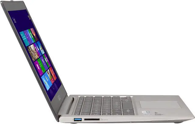 Alt view image 4 of 8 - ASUS Zenbook UX32VD-DH71 Ultrabook - Intel Core i7 3517U (1.9GHz) 6GB RAM 500GB HDD+24GB SSD 13.3" FHD NVIDIA GT 620M Windows 8