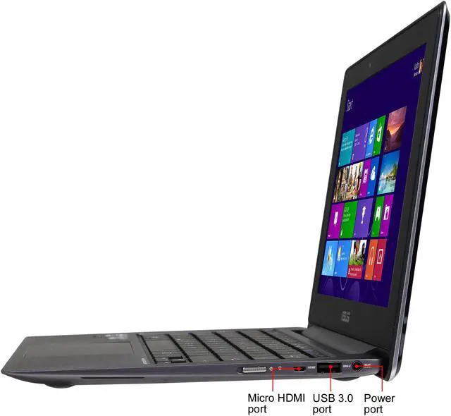 Alt view image 5 of 12 - ASUS Taichi21 Intel Core i7 4GB 256GB SSD 11.6" FHD Touchscreen 2-in-1 Ultrabook/Tablet (Taichi21-DH7)