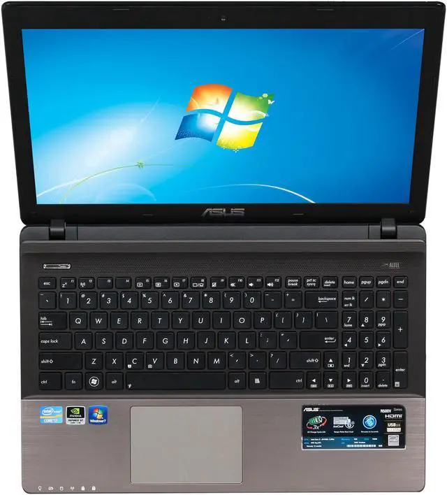 Alt view image 6 of 8 - ASUS Laptop Intel Core i7-3610QM 8GB Memory 750GB HDD NVIDIA GeForce GT 630M 15.6" Windows 7 Home Premium R500VM-MS71