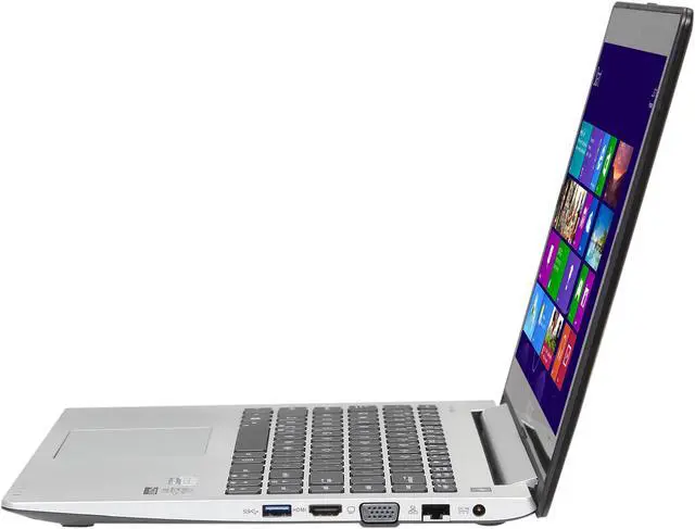Alt view image 2 of 8 - ASUS Ultrabook VivoBook Intel Core i5-3317U 4GB Memory 500GB HDD 24 GB SSD Intel HD Graphics 4000 14.0" Touch Screen Windows 8 64-Bit S400CA-DH51T