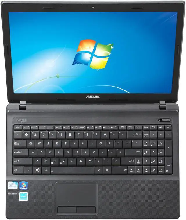 Alt view image 6 of 8 - ASUS Notebook, A Grade Intel Pentium B960 4GB Memory 320GB HDD Intel HD Graphics 15.6" Windows 7 Home Premium 64-Bit X54C-BBK17