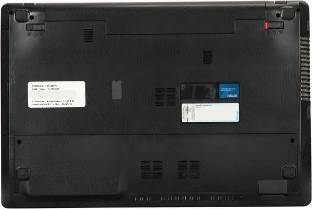 Alt view image 7 of 8 - ASUS Notebook, B Grade Intel Core i5-3210M 4GB Memory 500GB HDD Intel HD Graphics 4000 15.6" Windows 7 Home Premium 64-Bit ASK55A-BBL4-AIB