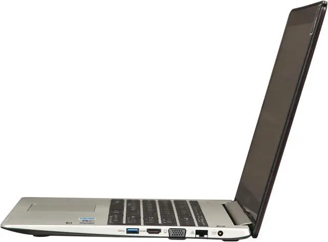 Alt view image 3 of 8 - ASUS Ultrabook VivoBook Intel Core i5-3317U 6GB Memory 500GB HDD 24 GB SSD Intel HD Graphics 4000 Touch Screen Windows 8 64-Bit S500CA-DS51T