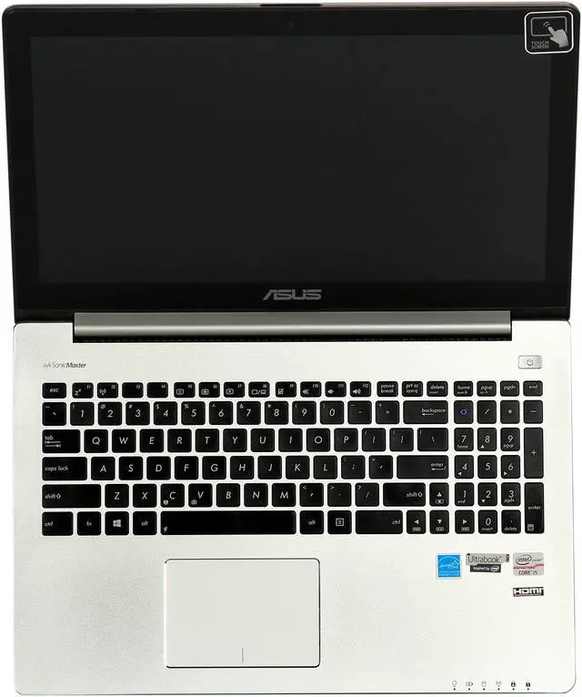 Alt view image 6 of 8 - ASUS Ultrabook VivoBook Intel Core i5-3317U 6GB Memory 500GB HDD 24 GB SSD Intel HD Graphics 4000 Touch Screen Windows 8 64-Bit S500CA-DS51T