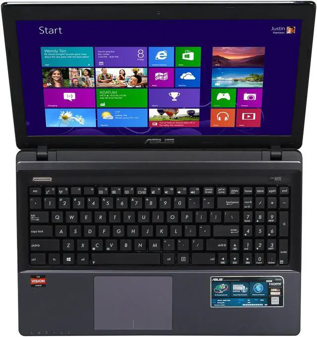 Alt view image 4 of 6 - ASUS Laptop AMD A8-4500M 4GB Memory 500GB HDD AMD Radeon HD 7640G 15.6" Windows 8 64-Bit K55N-DS81