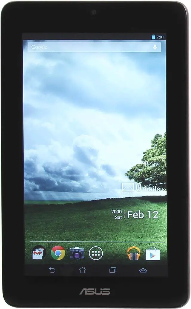 Main image of ASUS MeMO Pad ME172V-A1-WH VIA WM8950 1.00GHz 7" 1GB DDR3 Memory 16GB Flash Android 4.1 (Jelly Bean) Tablet White