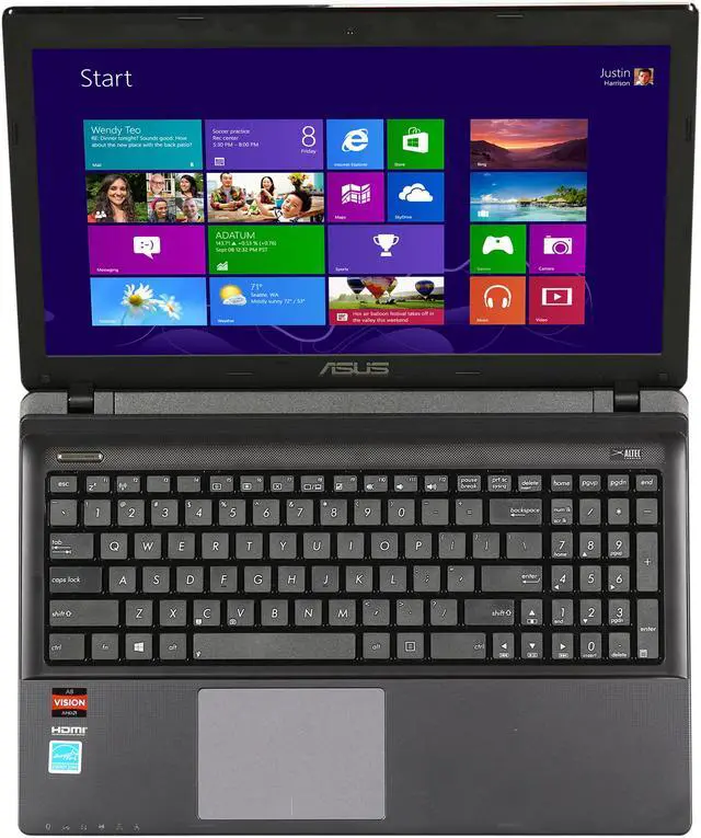 Alt view image 6 of 8 - ASUS Notebook, B Grade, Scratch and Dent AMD A8-4500M 4GB Memory 500GB HDD AMD Radeon HD 7640G 15.6" Windows 8 64-Bit K55N-HA8123K