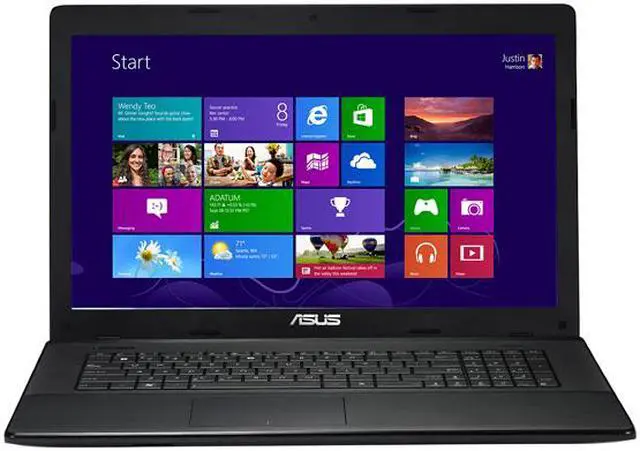 Alt view image 2 of 5 - ASUS Laptop Intel Core i5-3230M 8GB Memory 750GB HDD Intel HD Graphics 4000 17.3" Windows 8 64-Bit X75A-DS51