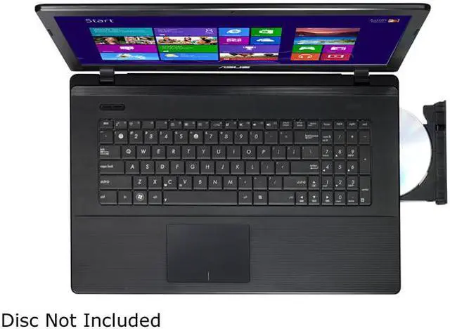 Alt view image 3 of 5 - ASUS Laptop Intel Core i5-3230M 8GB Memory 750GB HDD Intel HD Graphics 4000 17.3" Windows 8 64-Bit X75A-DS51