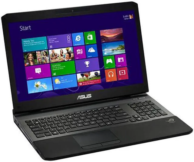 Alt view image 3 of 16 - Asus G75VX-DS72 17.3" LED Gaming Laptop - Intel Core i7 i7-3630QM 2.40 GHz - 16GB - 750GB HDD 256GB SSD - Windows 8 64-bit - Black