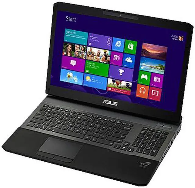 Alt view image 8 of 16 - Asus G75VX-DS72 17.3" LED Gaming Laptop - Intel Core i7 i7-3630QM 2.40 GHz - 16GB - 750GB HDD 256GB SSD - Windows 8 64-bit - Black