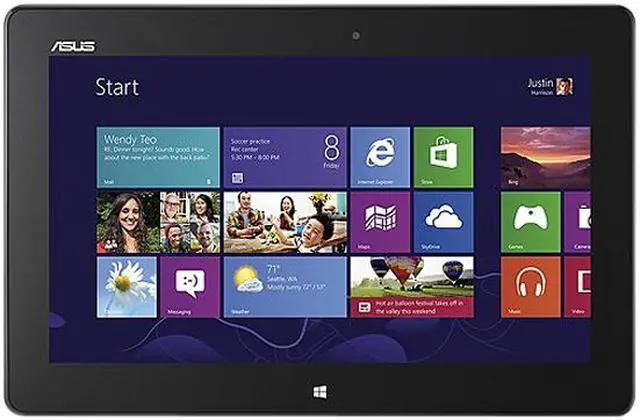 Alt view image 2 of 6 - ASUS ME400C-C2-BK 2GB LPDDR2 Memory 10.1" 1366 x 768 Tablet Windows 8 Black