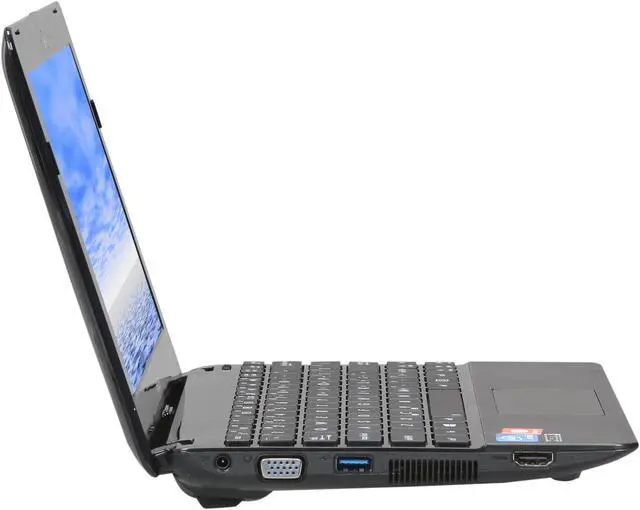Alt view image 4 of 8 - ASUS Laptop Intel Celeron 847 2GB Memory 320GB HDD Intel HD Graphics 10.1" Ubuntu 1015E-DS03