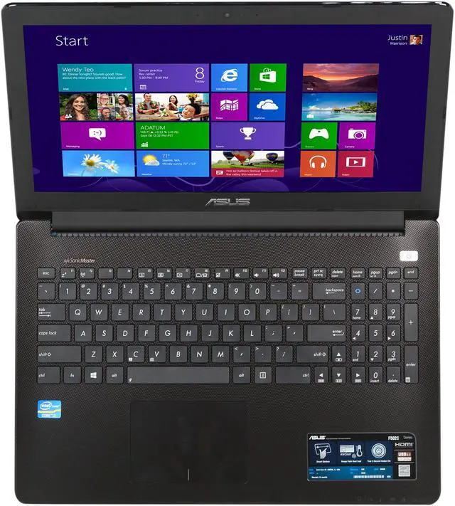 Alt view image 6 of 8 - ASUS Laptop Intel Core i3-2367M 4GB Memory 500GB HDD Intel HD Graphics 3000 15.6" Windows 8 64-Bit F502CA-EB31