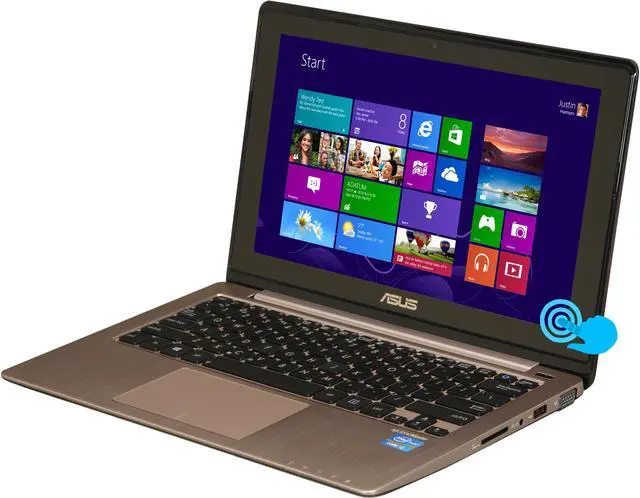 Main image of ASUS Notebook, B Grade VivoBook Intel Core i3-3217U 4GB Memory 500GB HDD Intel HD Graphics 4000 11.6" Touch Screen Windows 8 Home 64-bit ASQ200E-BSI3T08-AIB
