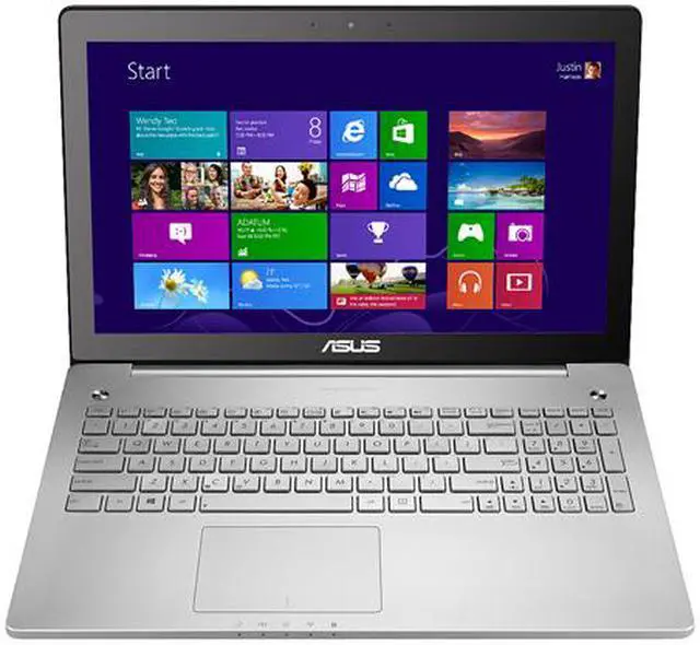 Alt view image 5 of 18 - ASUS - 15.6" NVIDIA GeForce GT 750M - Intel Core i7-4700HQ  - 8GB Memory - - Windows 8 64-Bit - Gaming Laptop - (N550JV-DB71 )