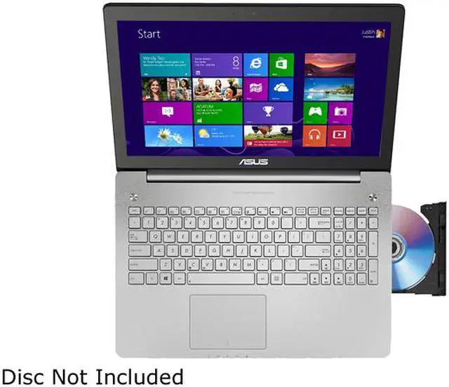 Alt view image 7 of 18 - ASUS - 15.6" NVIDIA GeForce GT 750M - Intel Core i7-4700HQ  - 8GB Memory - - Windows 8 64-Bit - Gaming Laptop - (N550JV-DB71 )