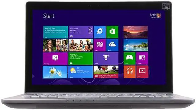 Alt view image 2 of 9 - ASUS - 15.6" NVIDIA GeForce GT 750M - Intel Core i7-4700HQ  - 8GB Memory - - Windows 8 64-Bit - Gaming Laptop - (N550JV-DB72T )