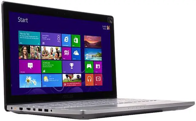 Alt view image 3 of 9 - ASUS - 15.6" NVIDIA GeForce GT 750M - Intel Core i7-4700HQ  - 8GB Memory - - Windows 8 64-Bit - Gaming Laptop - (N550JV-DB72T )