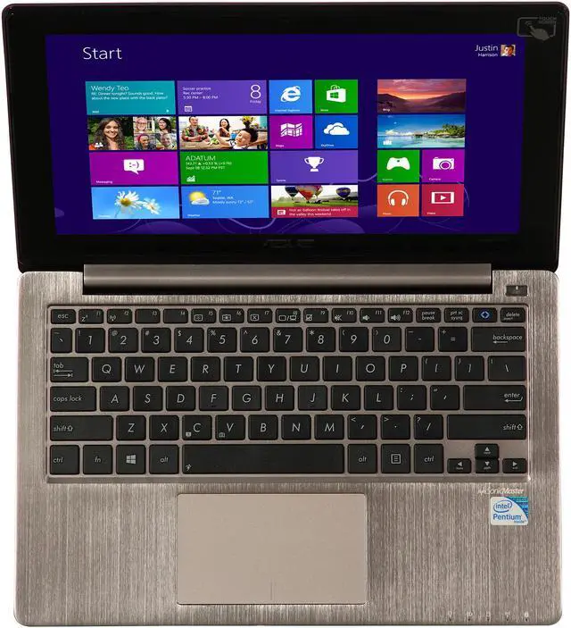 Alt view image 6 of 8 - ASUS Laptop Intel Pentium 2117U 4GB Memory 500GB HDD Intel HD Graphics 11.6" Touch Screen Windows 8 64-Bit X202E-DB21T
