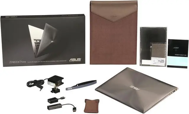 Alt view image 8 of 8 - ASUS Zenbook Intel Core i7 4GB 256GB SSD 13.3" FHD Ultrabook Gray Aluminum (UX31A-R4003V)