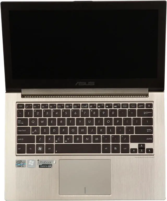 Alt view image 6 of 8 - ASUS Zenbook Prime Intel Core i5 4GB 128GB SSD 13.3" FHD Ultrabook Radiant Silver (UX31A-R5102F)
