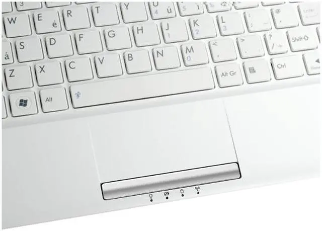 Alt view image 3 of 3 - ASUS 1025C-MU17-WT White Intel Atom 1.60 GHz 10.1" 1GB DDR3 Memory Netbook (Grade-A)